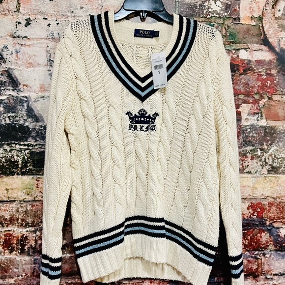 Polo Ralph Lauren Other - BRAND NEW AUTHENTIC POLO RALPH LAUREN V-NECK KNIT SWEATER